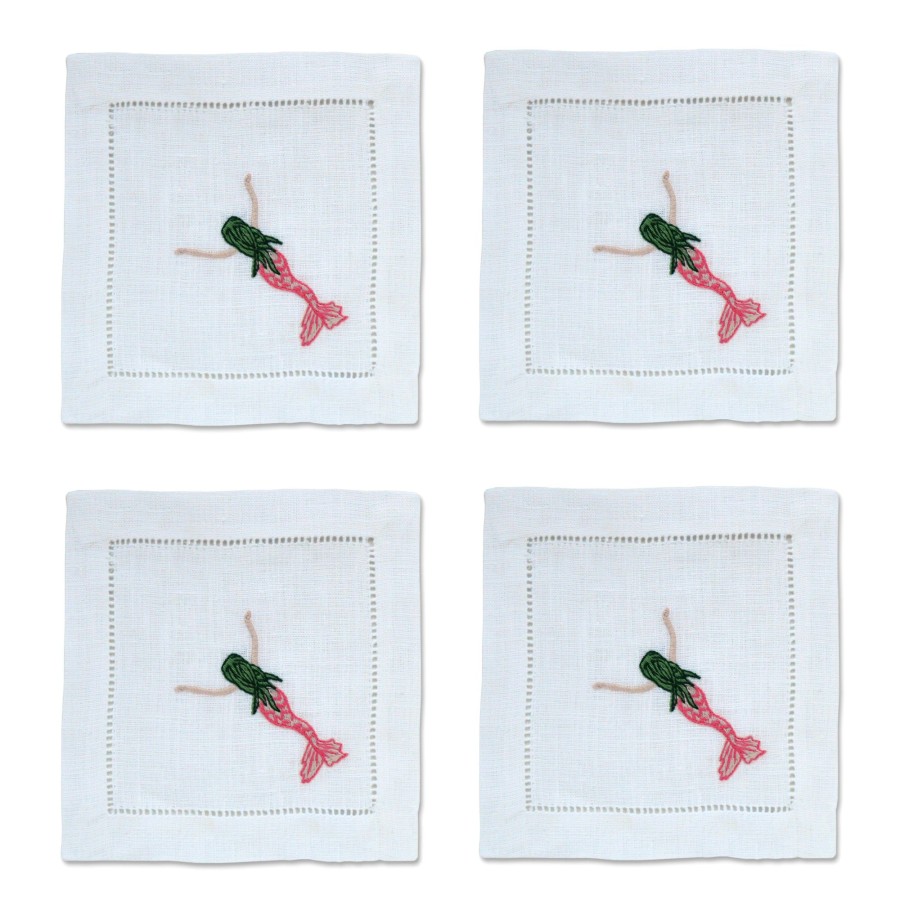 Homeware Chefanie | Mermaid Cocktail Napkins (4)