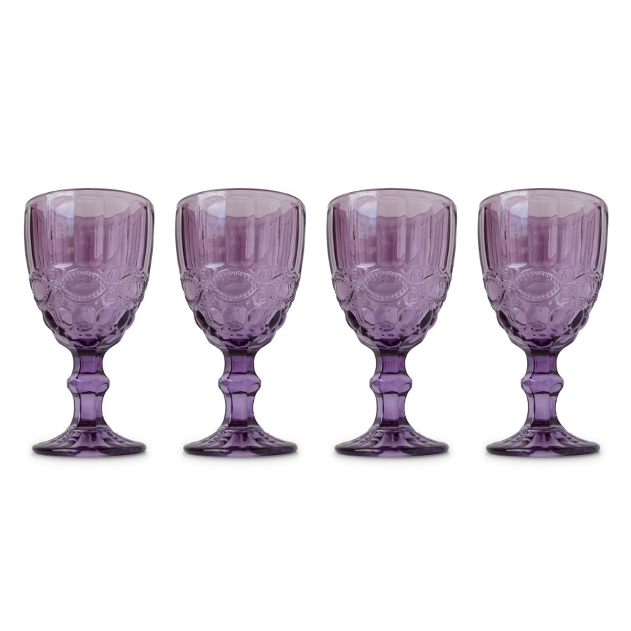 Homeware Chefanie | Purple Stem Glasses (4)