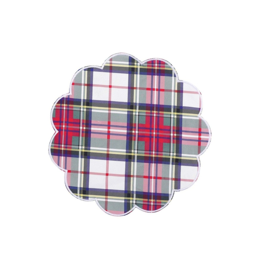 Homeware Chefanie | White Plaid Placemats (4)