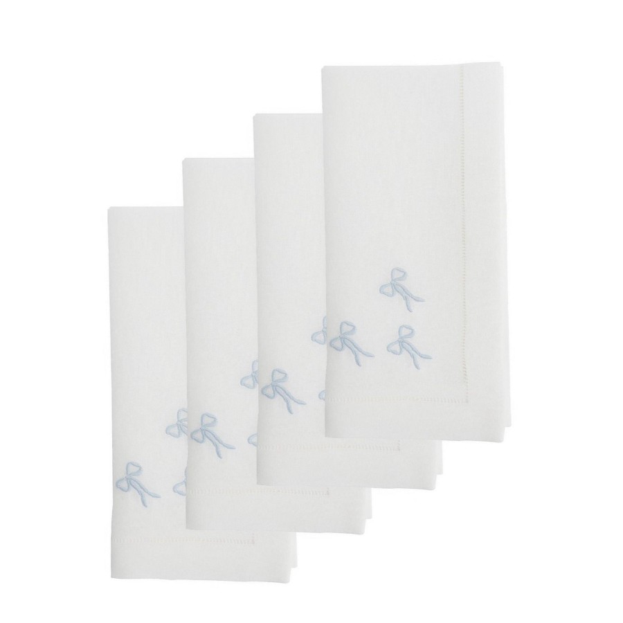 Homeware Chefanie | Blue Bow Dinner Napkins (4)