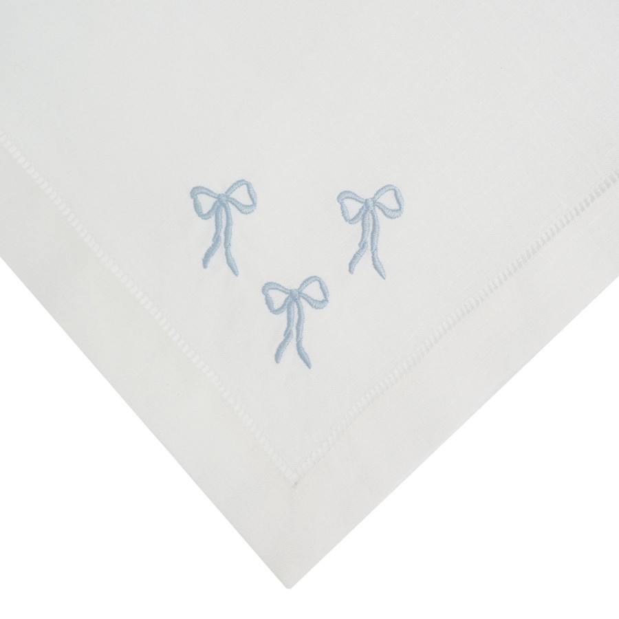 Homeware Chefanie | Blue Bow Dinner Napkins (4)