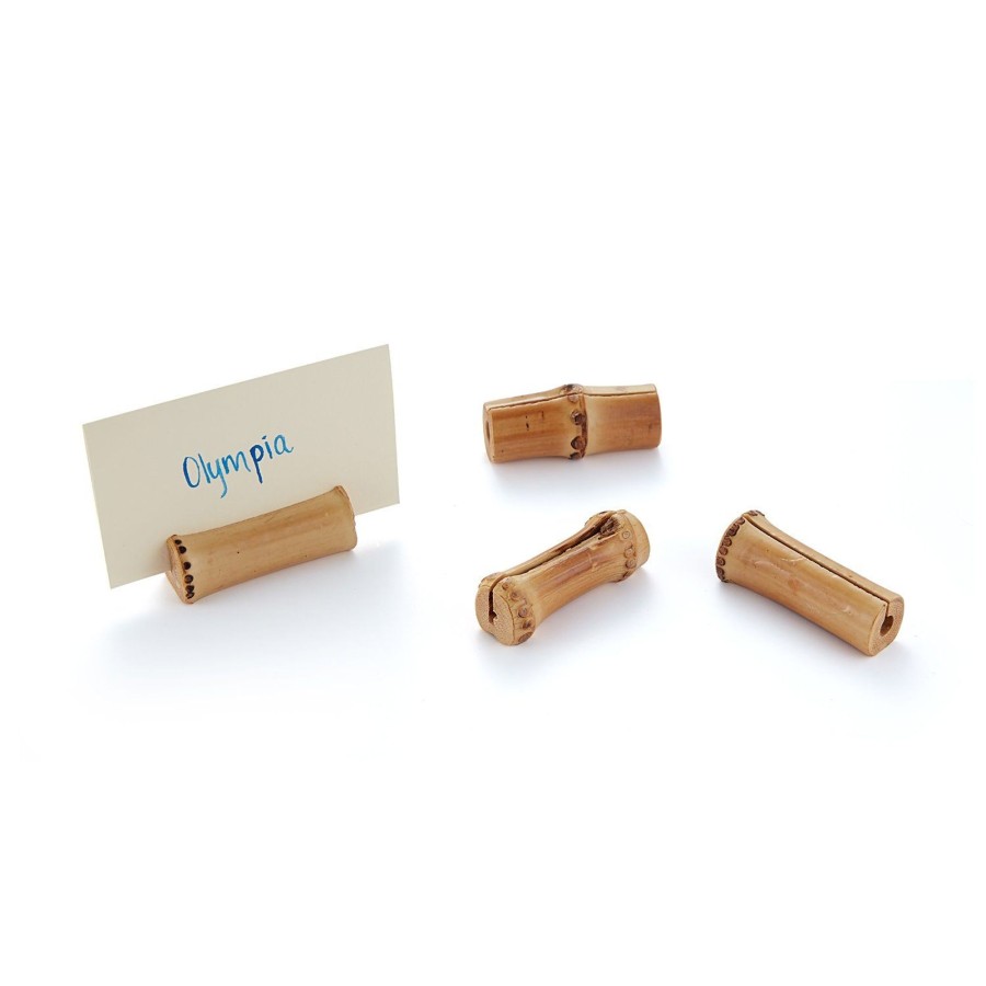 Homeware Chefanie | Bamboo Placecard Holders (4)