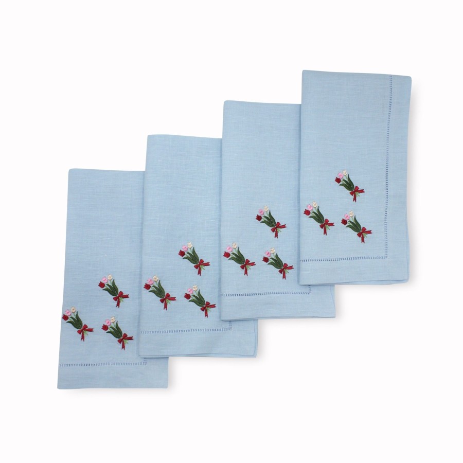 Homeware Chefanie | Tulip Bouquet Dinner Napkins (4)