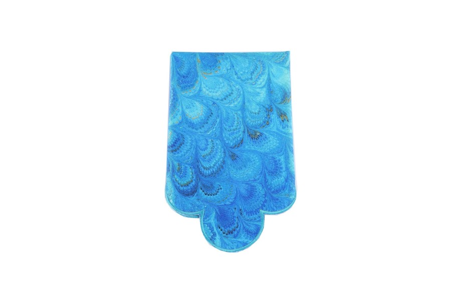 Homeware Chefanie | Blue Marble Napkins (4)