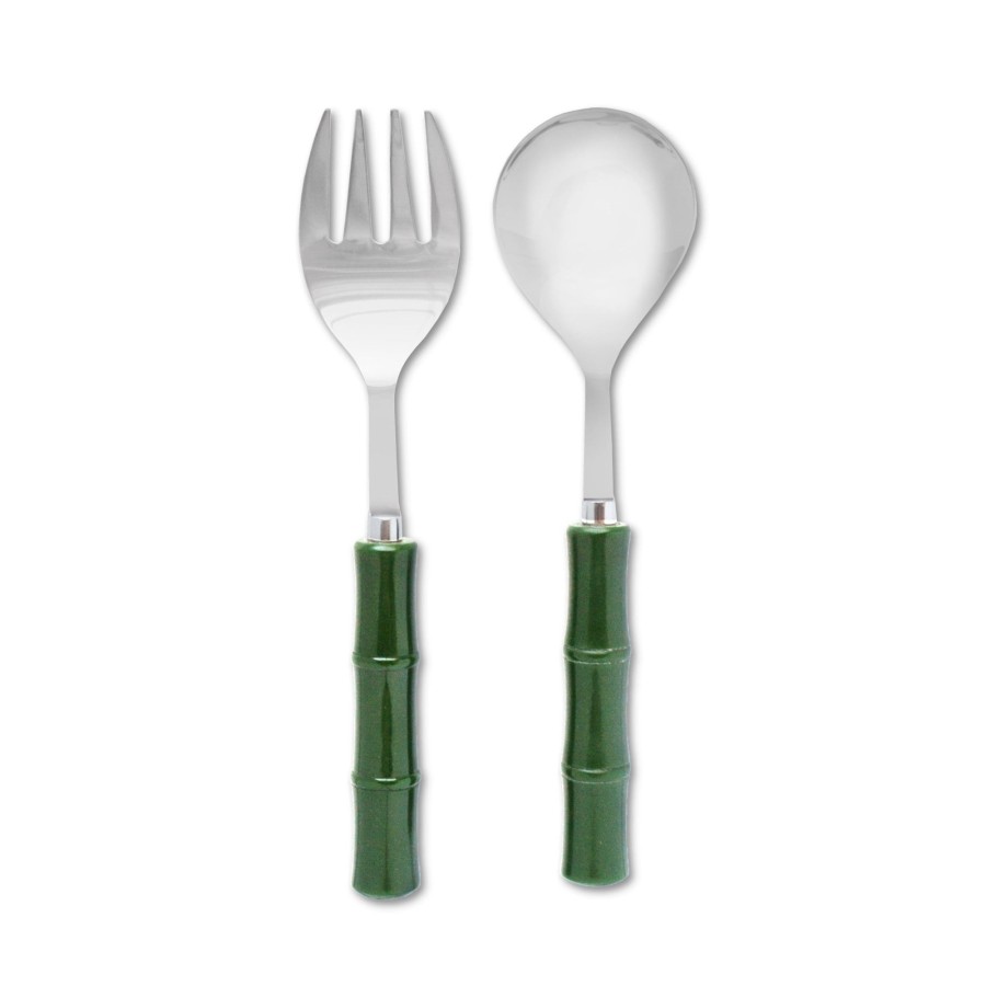 Homeware Chefanie | Green "Bamboo" Serving Pieces (2)