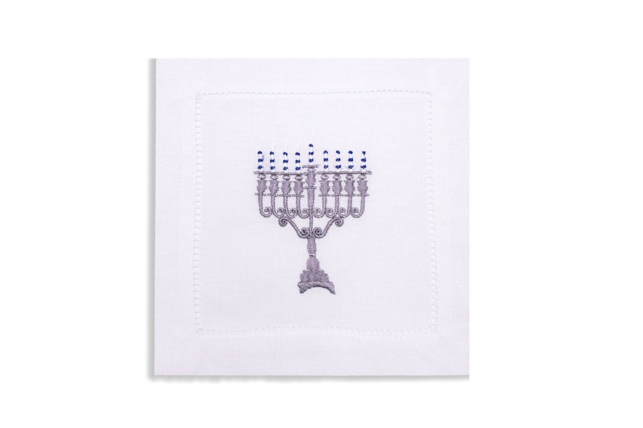 Homeware Chefanie | Menorah Cocktail Napkins (4)