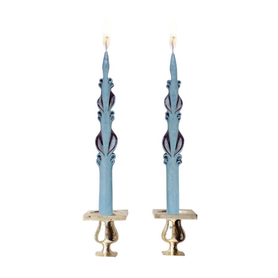 Homeware Chefanie | Blue Holiday Tapers (2)