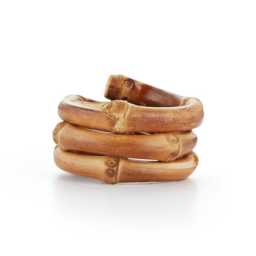 Homeware Chefanie | Bamboo Napkin Rings (4)