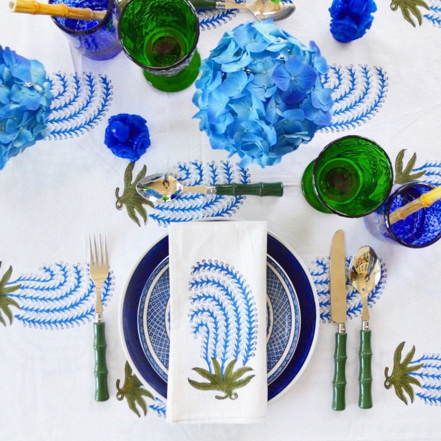 Homeware Chefanie | Blue Buteh Napkins (4)