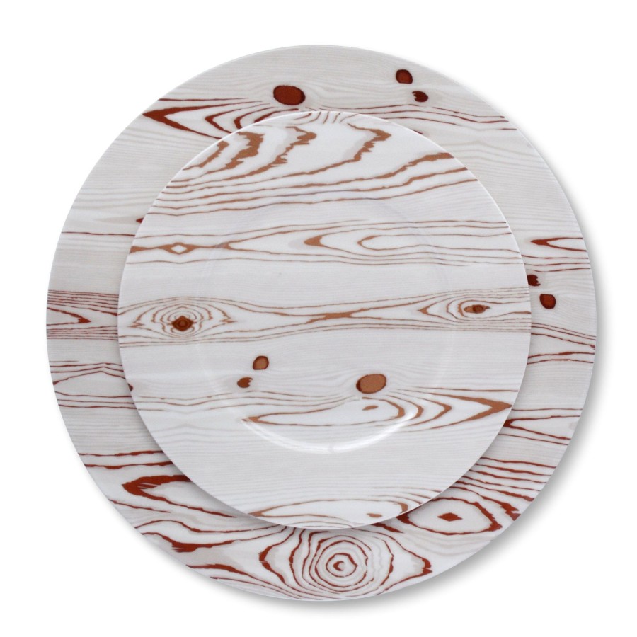 Homeware Chefanie | White Wood Salad Plate