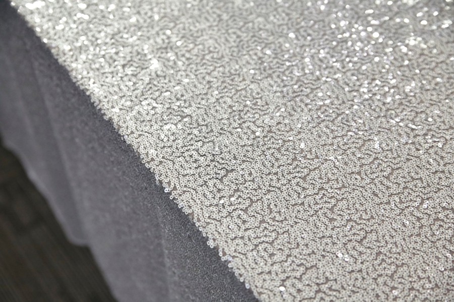 Homeware Chefanie | Silver Sequin Tablecloth